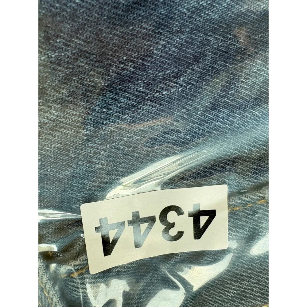 Vintage Levi's 501 Straight‎ Leg Jeans Mens 40x32 Blue Denim Rugged Button Fly